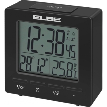 Reloj despertador Elbe RD005N termómetro