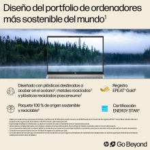 HP Pavilion 16-af0022ns Ultra 5 125u 16" 16GB 512GB W11 celeste