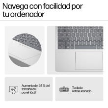HP Pavilion 16-af0022ns Ultra 5 125u 16" 16GB 512GB W11 celeste