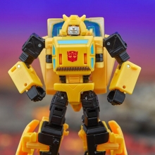 Figura hasbro transformers legacy united deluxe origin bumblebee