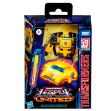 Figura hasbro transformers legacy united deluxe origin bumblebee