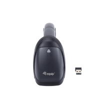Lector de código de barras Equip 351023 laser 1D inalámbrico con soporte USB