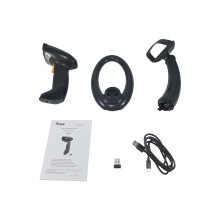 Lector de código de barras Equip 351029 2D inalámbrico con soporte USB 