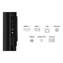 TV TCL 55" 55P8K UHD QLED Google TV 144Hz Onkyo