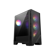 Caja ATX MSI Mag Forge 121A Airflow argb cristal templado negro