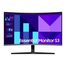 Monitor Samsung S39gd 32" VA FHD 4ms 100Hz VGA HDMI curvo negro