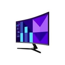 Monitor Samsung S39gd 32" VA FHD 4ms 100Hz VGA HDMI curvo negro