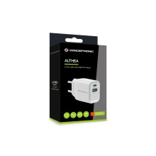 Cargador Conceptronic GaN ALTHEA19W33 33W 1xUSB-C 1xUSB-A QC 3.0, PPS, PD 3.0