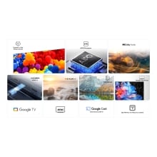 TV TCL 55" 55P6K UHD Google TV HDR10 Dolby Audio