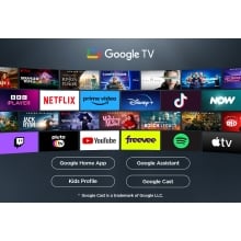 TV TCL 43" 43P7K UHD QLED Google TV Dolby Atmos