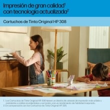 Pack cartuchos original HP 308 color y negro