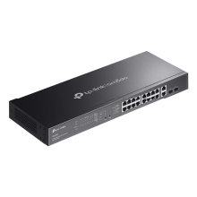 Switch semigestionable TP-Link Omada ES220GMP 20P 16xLAN Gb PoE+ 2xLAN Gb 2×SFP 250W total metal