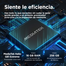 Motorola G05 6.67" 4GB 256GB azul oscuro