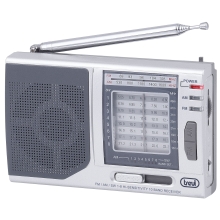 Radio Trevi MB 728 portátil multibanda estilo retro silver