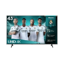 TV Hisense 43" 43A6Q UHD 4K Vidaa Smart TV Modo Juego Plus