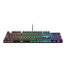Teclado Trust Gaming GXT 871 Zora mecánico RGB negro