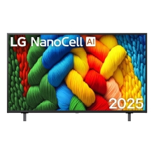 TV LG 50" 50NANO81A6A UHD NANOCELL ALFA7 WEBOS25