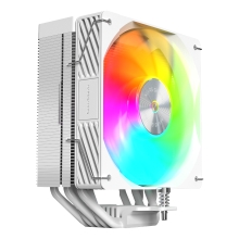 Ventilador CPU Mars Gaming MCPUX5ARGBW blanco ARGB PWM SI 120mm TDP 280W