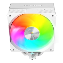 Ventilador CPU Mars Gaming MCPUX5ARGBW blanco ARGB PWM SI 120mm TDP 280W