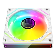 Kit 2×Ventilador interno ARGB Mars Gaming MF3DPROX2RW blanco 120mm ARGB 360º PWM aspas invertidas