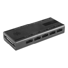 Kit 4×Ventilador interno ARGB Mars Gaming MF3DPROKIT blanco 120mm ARGB hub RF remote