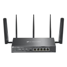 Router LTE VPN WiFi 6 TP-Link Omada ER706WP-4G+ AX3000 2402 Mbps 2xNanoSIM 1xWAN Gb 1×SFP Gb 4xLAN Gb