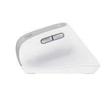 Ratón inalámbrico Trust Bayo II ergonómico vertical 6 Bot. Recargable blanco