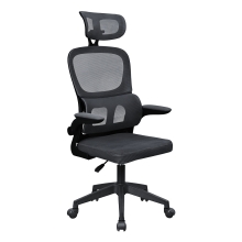Silla ergonómica Mars Gaming MGCERGOPROBK malla transpirable soporte lumbar gris