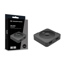 Conmutador / Selector HDMI 2.0 Conceptronic bidireccional de 2 puertos, 4K60Hz