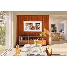 TV Samsung 55" TQ55LS03F UHD QLED The Frame blanco