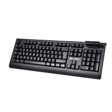 Teclado Coolbox Con Lector Dnie Dnie 4.0 Y Smartcard Integrado Negro