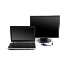 Adaptador Ewent HDMI macho a VGA hembra con audio