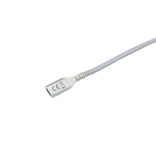 Cable extensor Equip USB tipo C 3.2 macho/hembra transferencia 10G 4K 0.50m