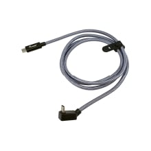 Cable Equip USB tipo C Acodado 3.2 macho/macho transferencia 20G 240w 4K 2m