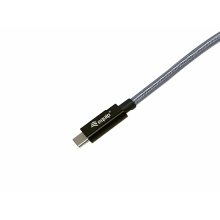 Cable Equip USB tipo C Acodado 3.2 macho/macho transferencia 20G 240w 4K 1m