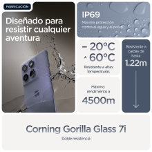 Motorola Edge 60 Fusion 5G 6.67" 8GB 256GB gris