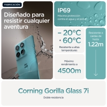 Motorola Edge 60 Fusion 5G 6.67" 8GB 256GB turquesa