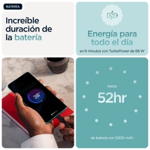Motorola Edge 60 Fusion 5G 6.67" 8GB 256GB turquesa