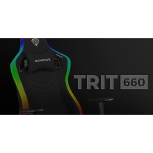 Silla gaming Genesis Trit 660 RGB negra