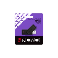 Memoria USB 3.2 Kingston DTXS 64GB negro