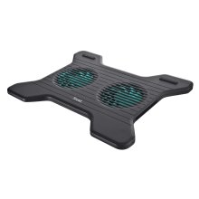 Base refrigeradora de portatil Trust XSTREAM BREEZE HASTA 16" 2 Ventiladores negro