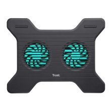Base refrigeradora de portatil Trust XSTREAM BREEZE HASTA 16" 2 Ventiladores negro