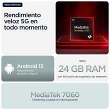 Motorola Moto G56 5G 6.72" 8GB 512GB gris
