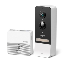 Videoportero Tapo D230S1 timbre inteligente con cámara 2K 5MP detección batería exterior IP64