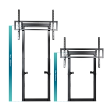Soporte de suelo fijo TooQ FS2280M-B 55" a 100" negro