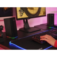 Altavoces 2.0 Bluetooth Trust Cetic 24970 18w Color Negro Bt Y Jack 3.5mm Control De Volumen Alimentado por USB