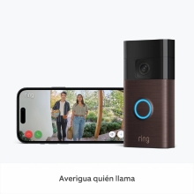 Videoportero Exterior Ring Doorbell Battery 1440p Wifi Compatible Ios, Android