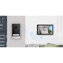 EZVIZ HP7 sistema de intercomunicación de video 17,8 cm (7") Negro, Plata