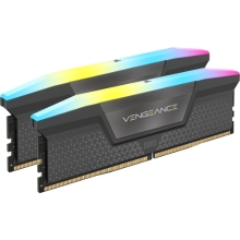 Memoria RAM Corsair 32GB (2x16GB) DDR5 6000MHz Vengeance RGB CL30 Dual Intel XMP y AMD EXPO