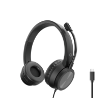 Auriculares Conceptronic POLONA05BC USB tipo C negro